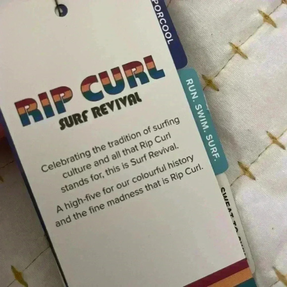 Rip Curl MIRAGE SURF PALM TWO WAY CROP Tank Bikini - XS S L ** New With Tag ** - Picture 8 of 16